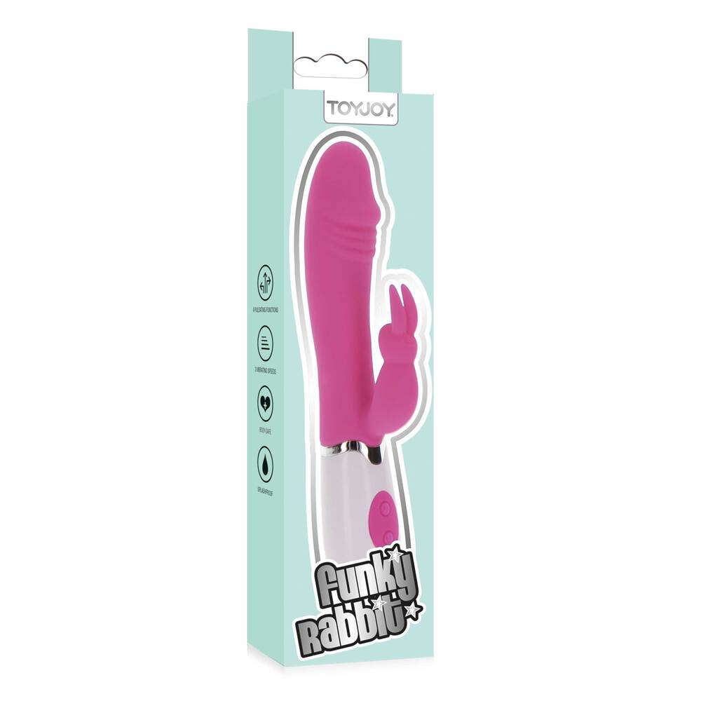 ToyJoy Funky Rabbit Vibrator Pink