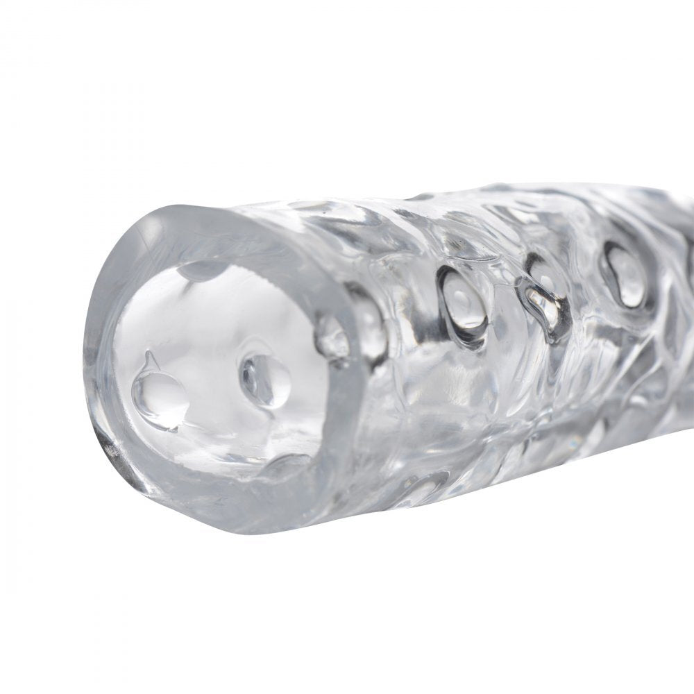 Size Matters 3 Inch Clear Penis Enhancer Sleeve