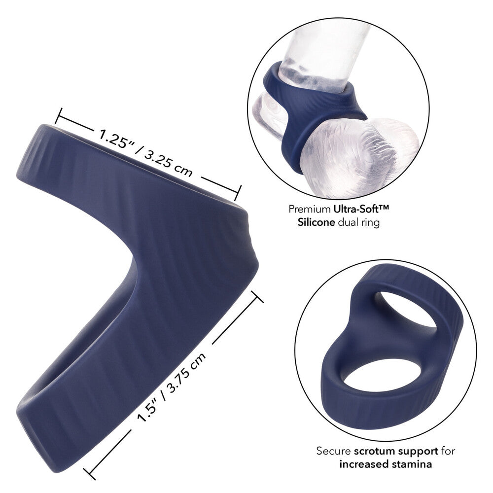 Viceroy Dual Silicone Cock Ring